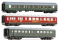 01578 Tillig Set of 3 Passenger cars